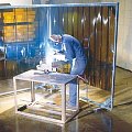 огнестойкая пвх пленка для сварочных штор, экранов